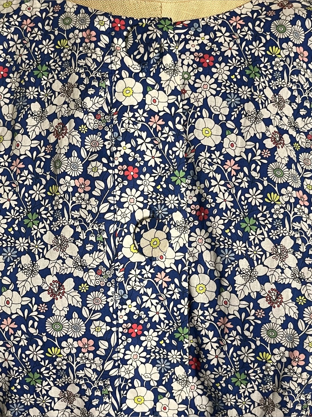 J Crew x Liberty Long Tiered Dress Liberty® June's Meadow Ditzy Floral Midi 2 - Picture 13 of 16